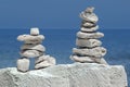 Equilibrium of the pyramid stones